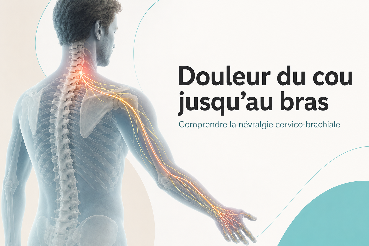 Névralgie cervico-brachiale : que faire lorsqu’une douleur cervicale descend dans le bras ?
